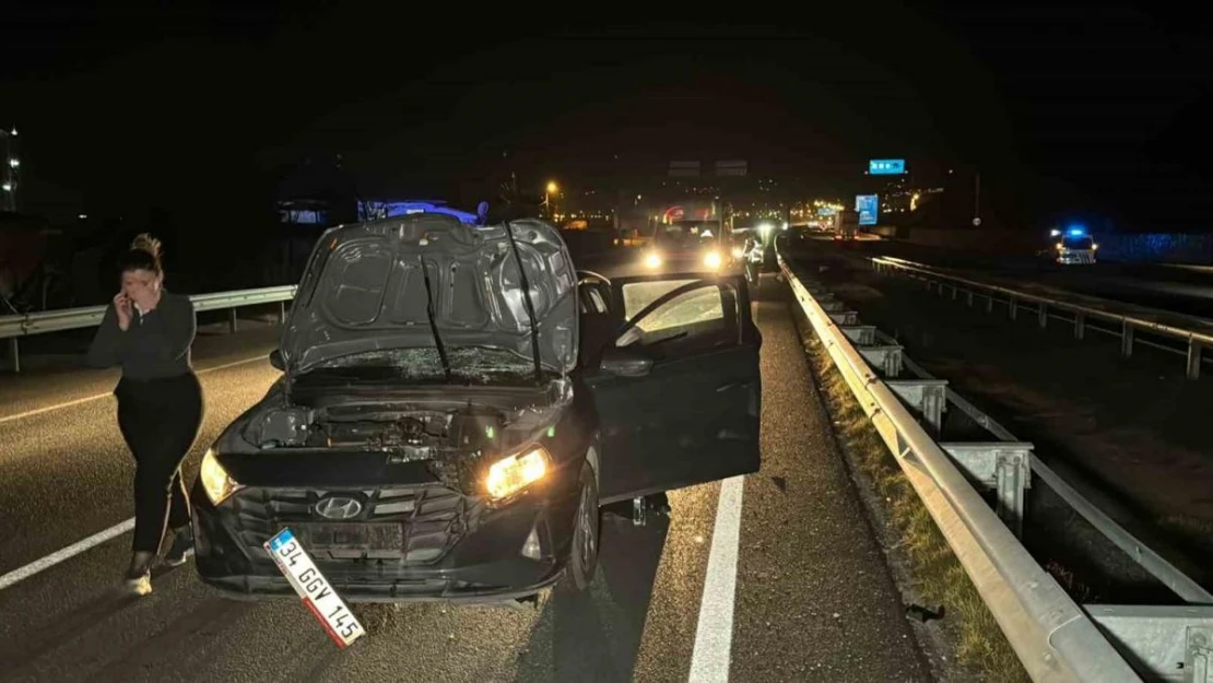 Düzce'de otomobilin çarptığı yaya hayatını kaybetti