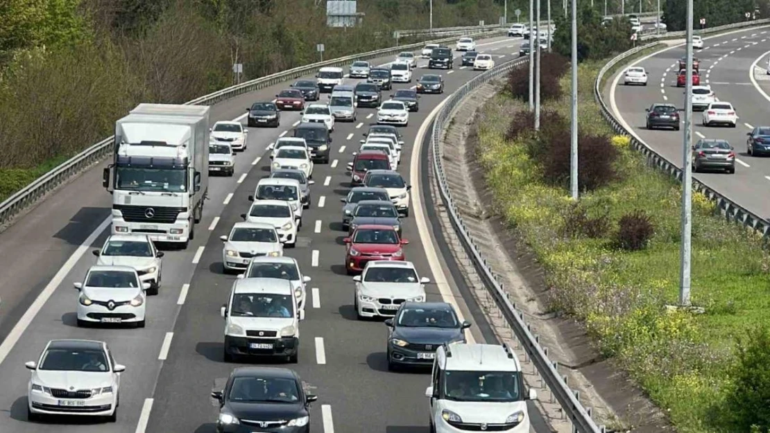 Düzce'deki araç sayısı 136 bini geçti