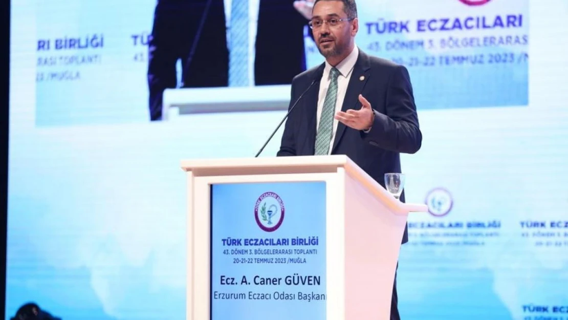 Eczacı Odası Başkanı Güven'den damla açıklaması