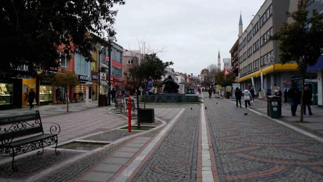 Edirne'de görüntüler pandemi dönemini hatırlattı