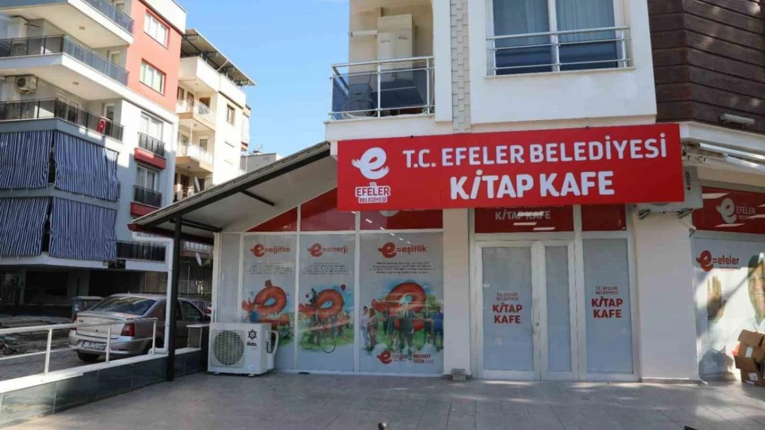 Efeler'de 15'inci kitap kafe açılış için gün sayıyor