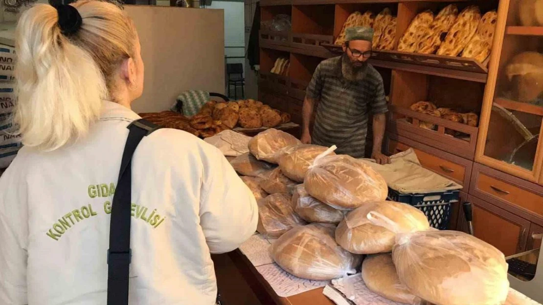 Ekmek üretimi yapan fırınlar denetlendi