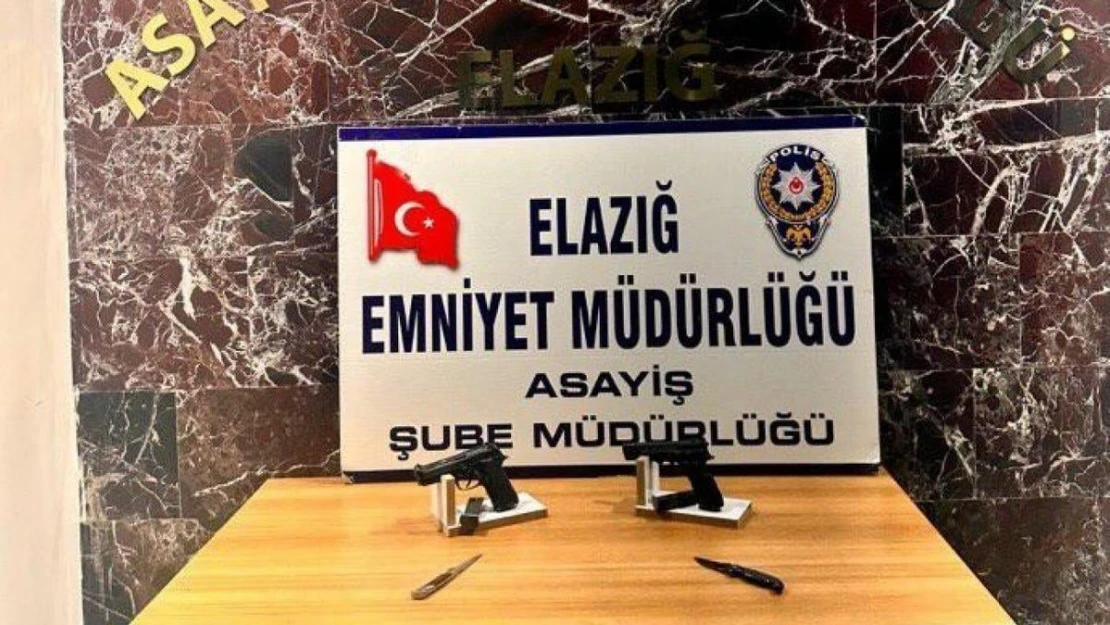 Elazığ'da asayiş uygulamaları aralıksız sürüyor