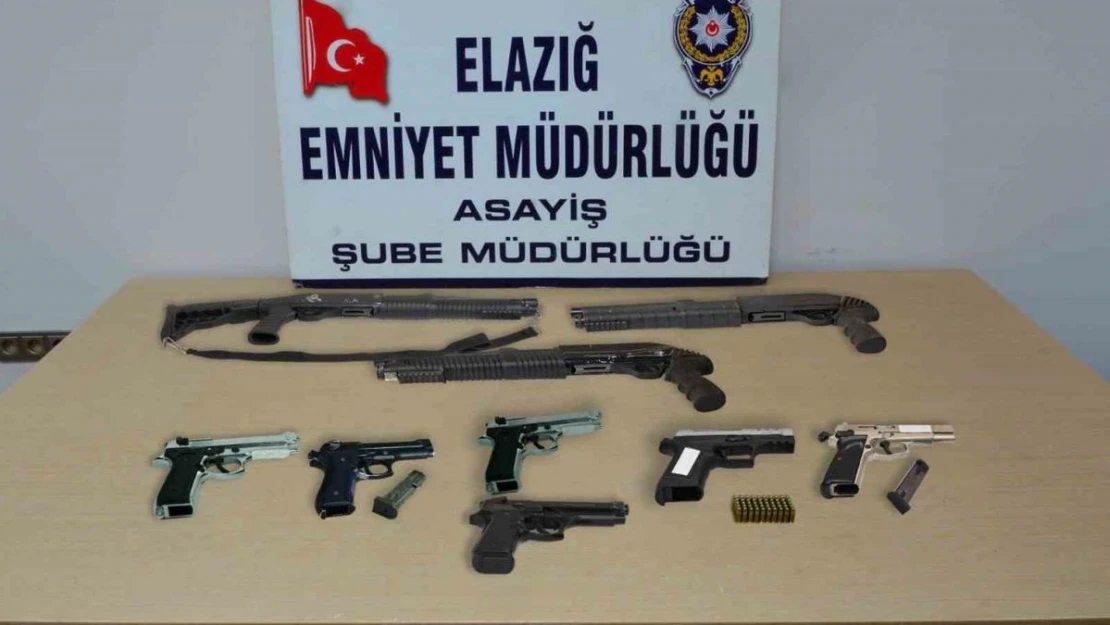 Elazığ'da asayiş ve şok uygulamaları: 22 kişi tutuklandı