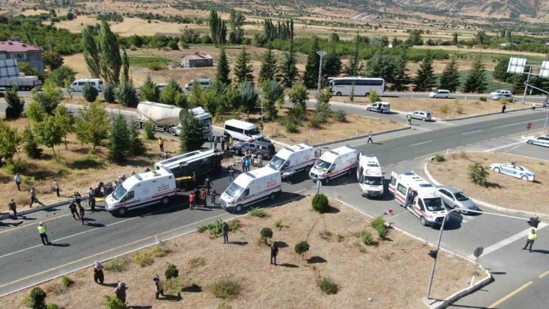 Elazığ'da bir yılda meydana gelen 3 bin 91 kazada 14 kişi hayatını kaybetti