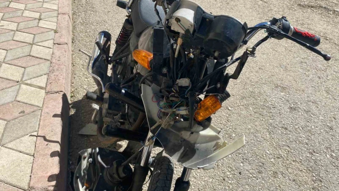 Elazığ'da motosiklet kazası: 1 yaralı