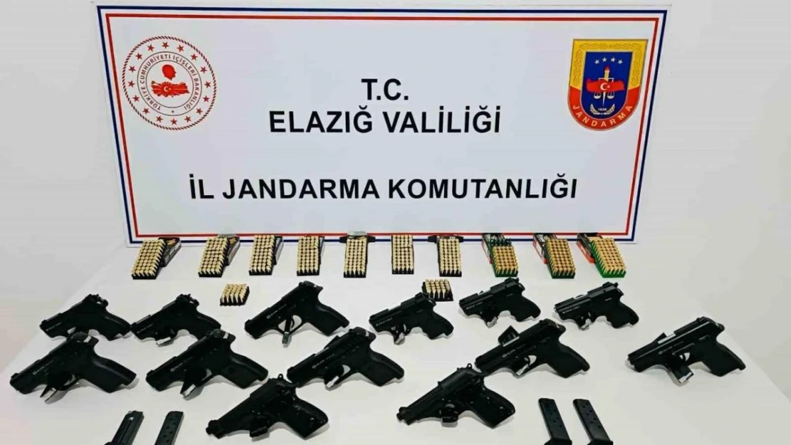 Elazığ'da ruhsatsız silah operasyonunda 1 şüpheli yakalandı