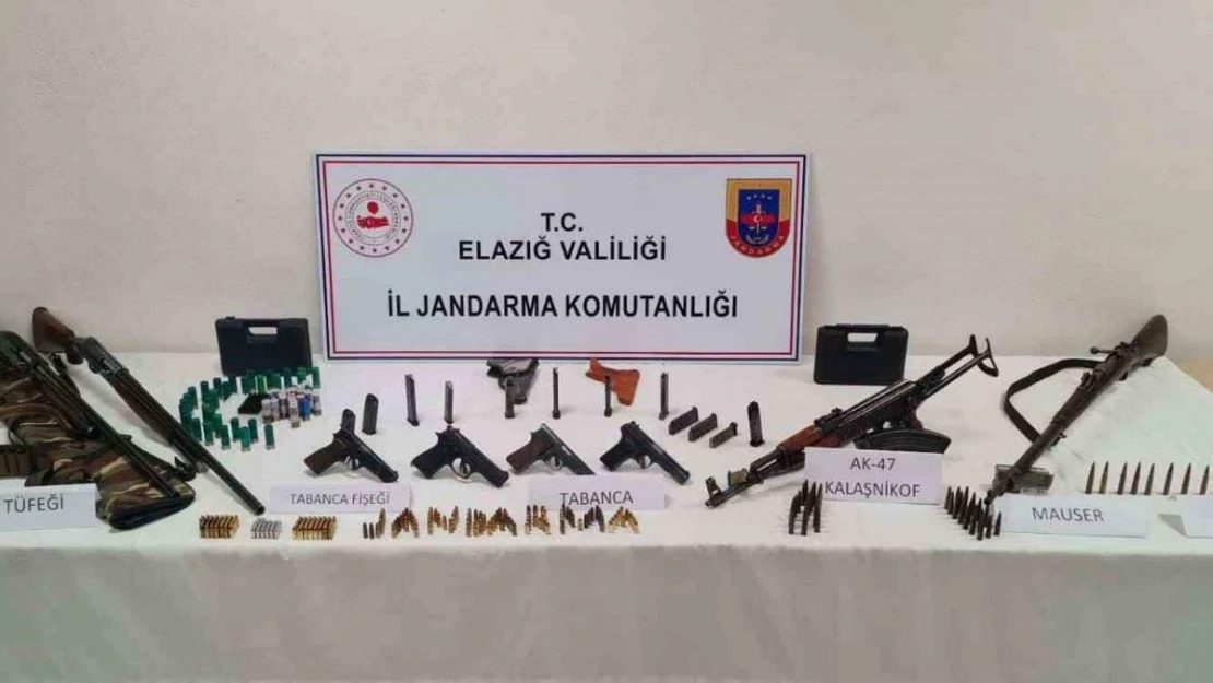 Elazığ'da silah kaçakçılığı operasyonu: 3 gözaltı