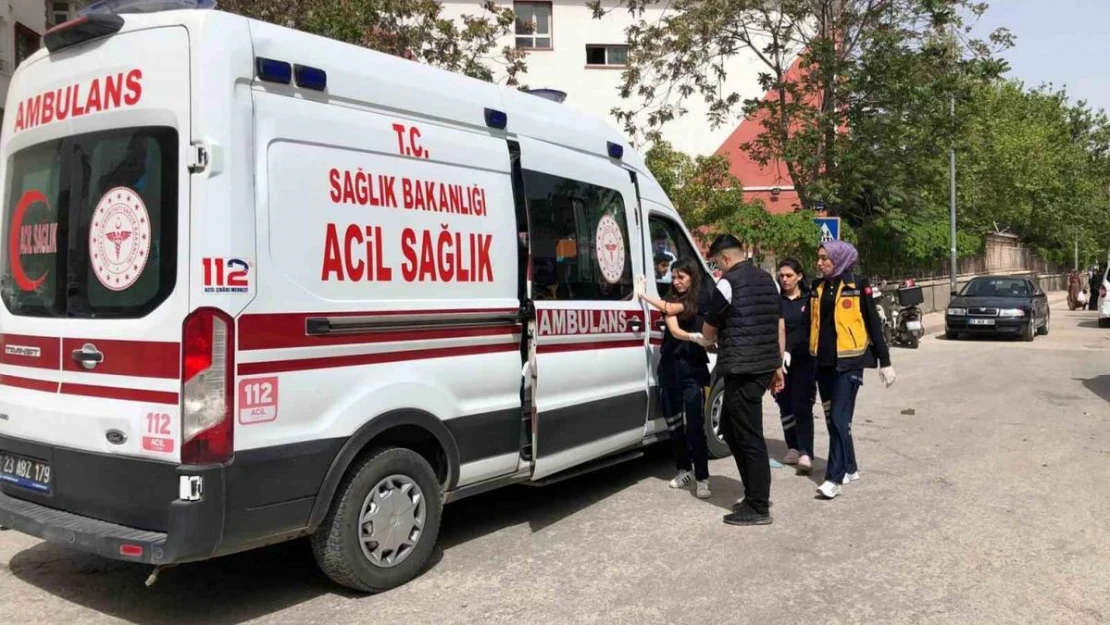 Elazığ'da trafik kazası: 1 yaralı