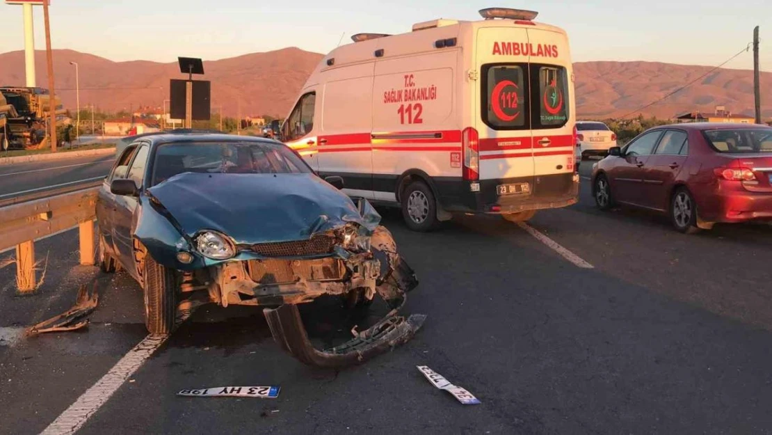 Elazığ'da trafik kazası: 4 yaralı