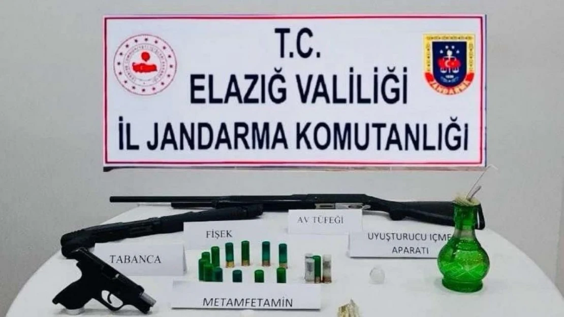 Elazığ'da uyuşturucu taciri yakalandı