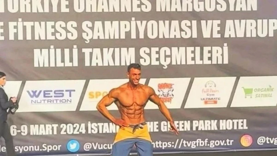 Elazığlı sporcu Erikçi, Türkiye 3.'sü oldu