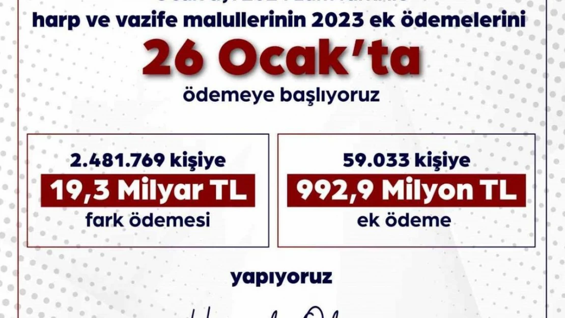 Emekli Sandığından aylık alanların ilk ödemeleri 26 Ocak'ta