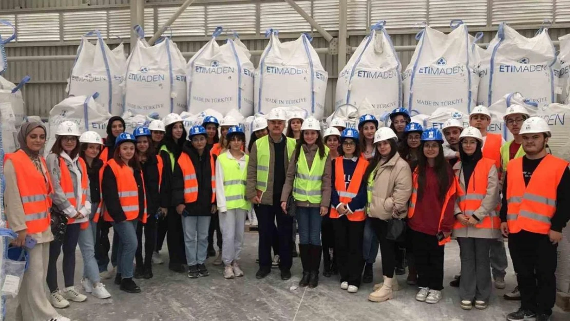 Emet MYO'dan Emet Bor İşletme Müdürlüğüne teknik gezi