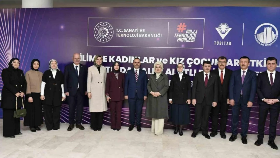 Emine Erdoğan, Altındağ'da Yazar Alev Alatlı'nın adı verilen bilim merkezinin açılışını yaptı