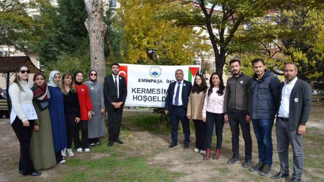 Eminpaşa İmam Hatip Ortaokulundan Filistin için hayır kampanyası