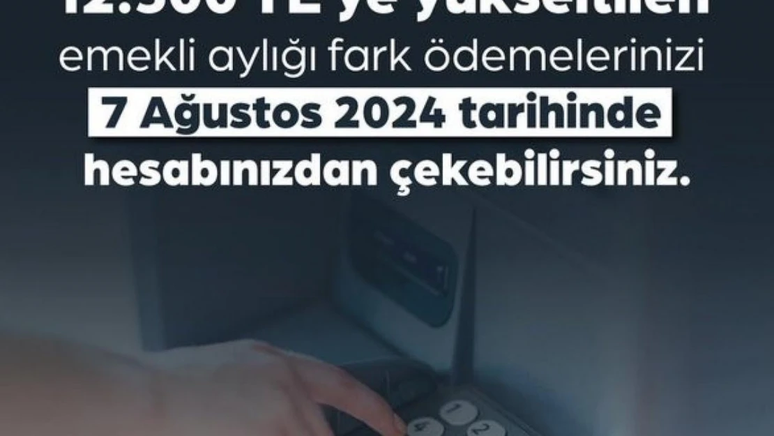 En düşük emekli aylığının fark ödemesi hesaplara yatmaya başladı