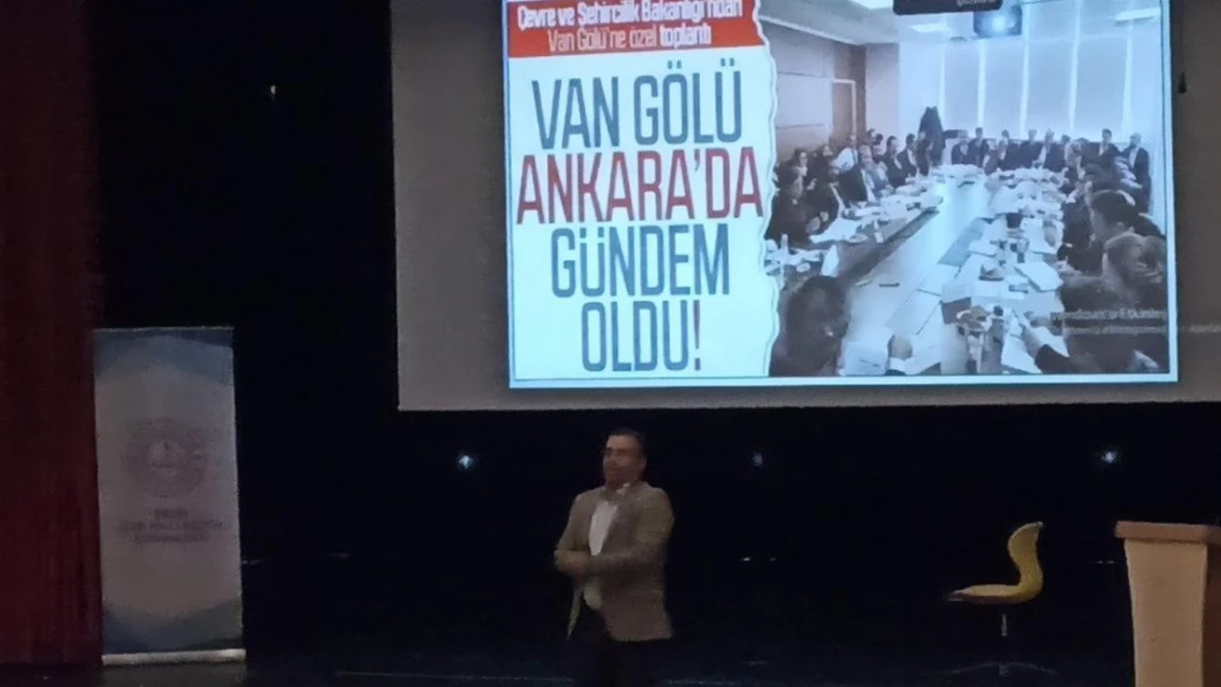 Erciş'te 'Çevre Enerji ve İklim Değişikliği Konferansı' düzenlendi