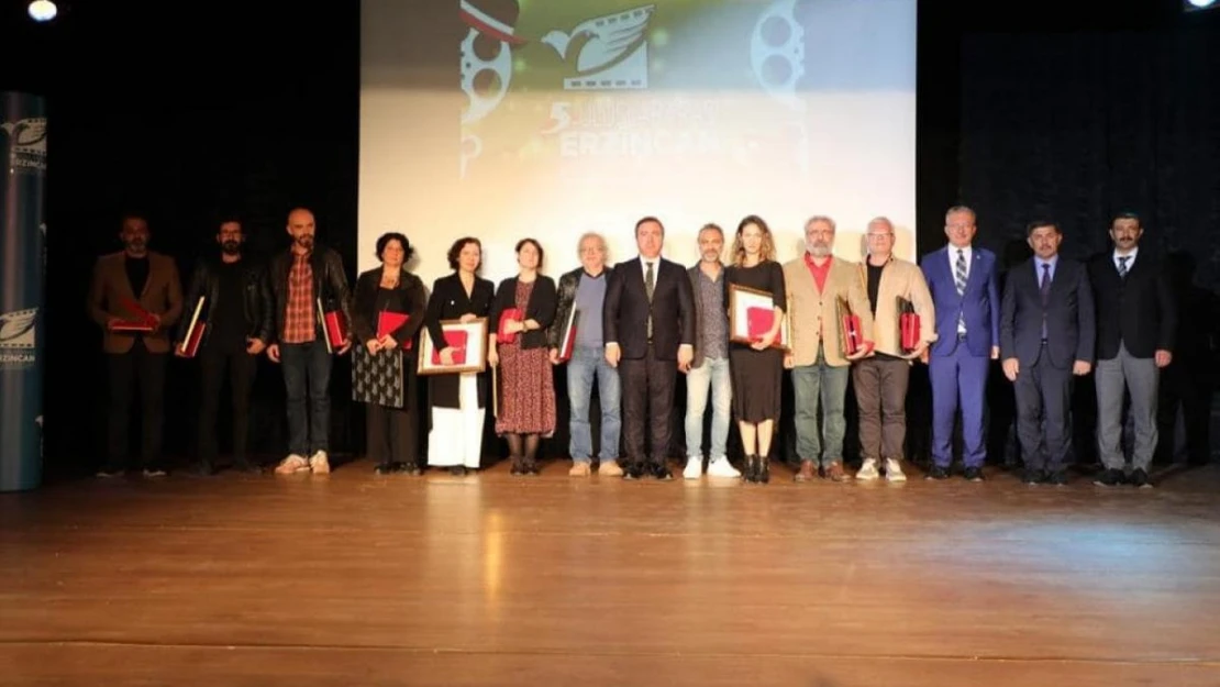 Erzincan 5. Uluslararası Kısa Film Festivali ödül töreniyle son buldu