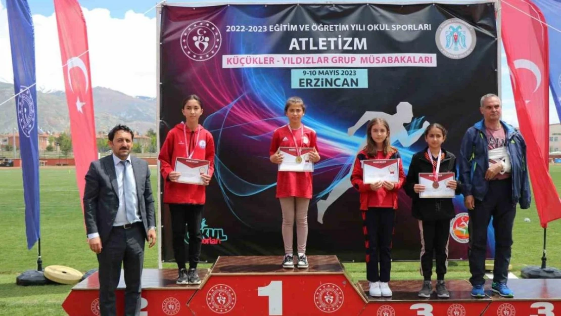 Erzincan atletizm yarışları yapıldı