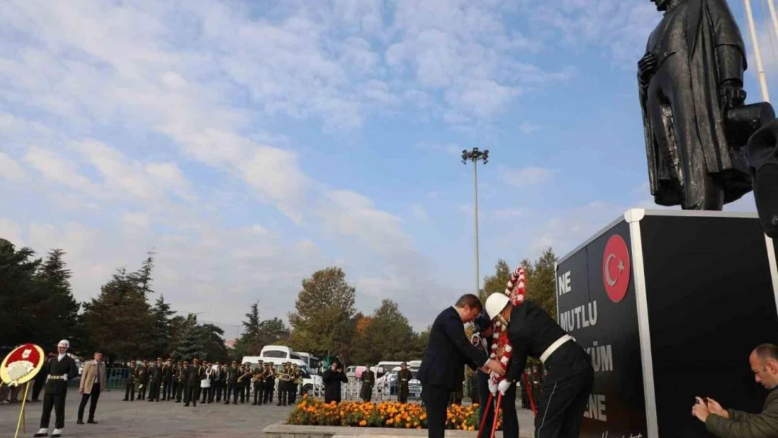 Erzincan'da 10 Kasım Atatürk'ü anma töreni gerçekleştirildi