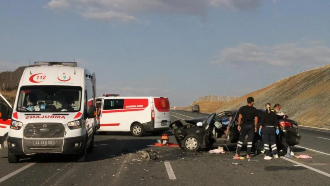 Erzincan'da 15 günde 96 trafik kazası meydana geldi