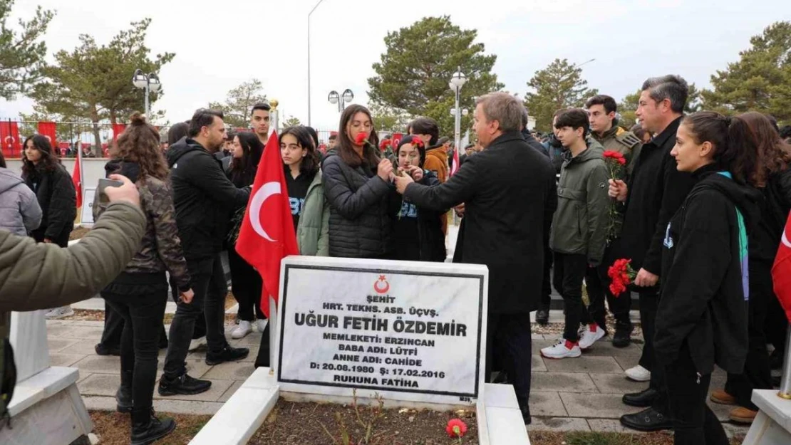 Erzincan'da 18 Mart Çanakkale Zaferi ve şehitler anıldı