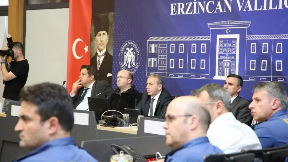 Erzincan'da 2. tur için 'Seçim Güvenliği' toplantısı yapıldı