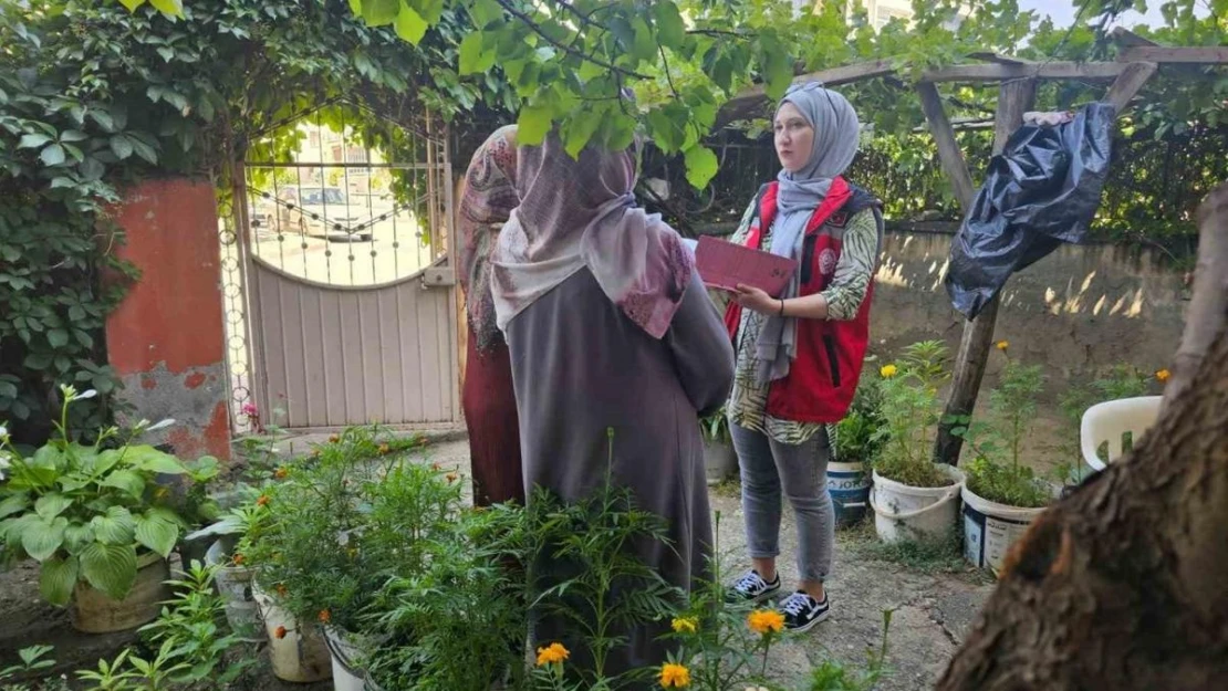 Erzincan'da Aile Sosyal Destek Programı ekiplerinin hane ziyaretleri sürüyor