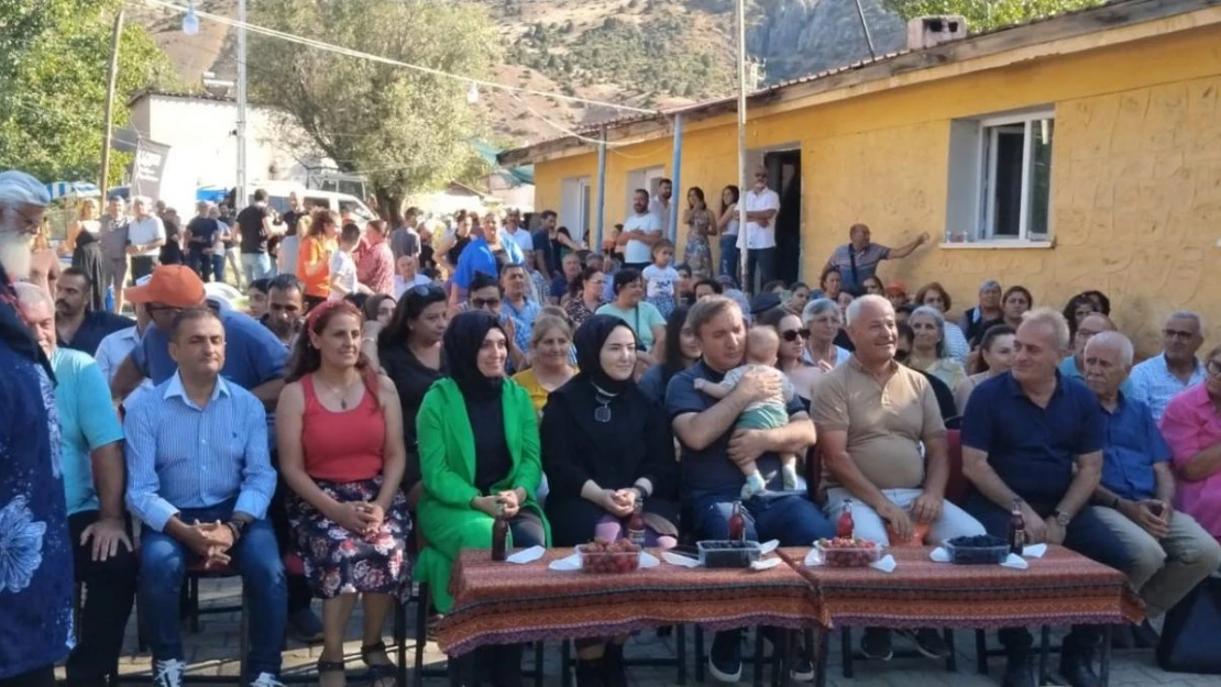 Erzincan'da çilek ve böğürtlen festivali düzenlendi