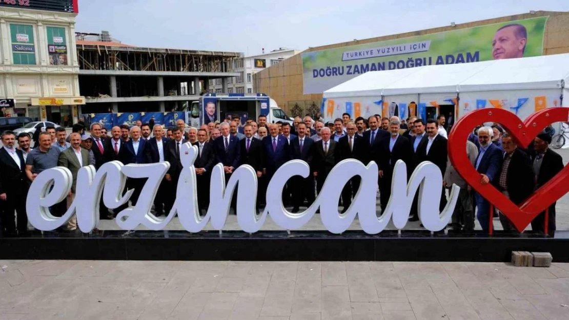 Erzincan'da Cumhur ittifakı 2. tur için bir araya geldi