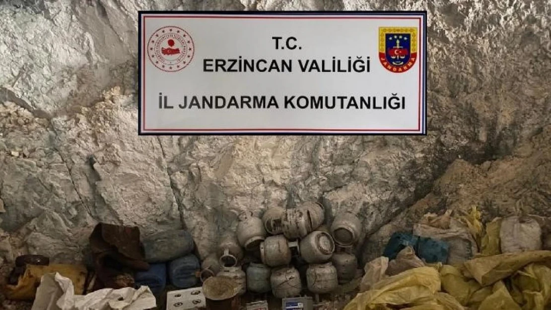 Erzincan'da terör operasyonu