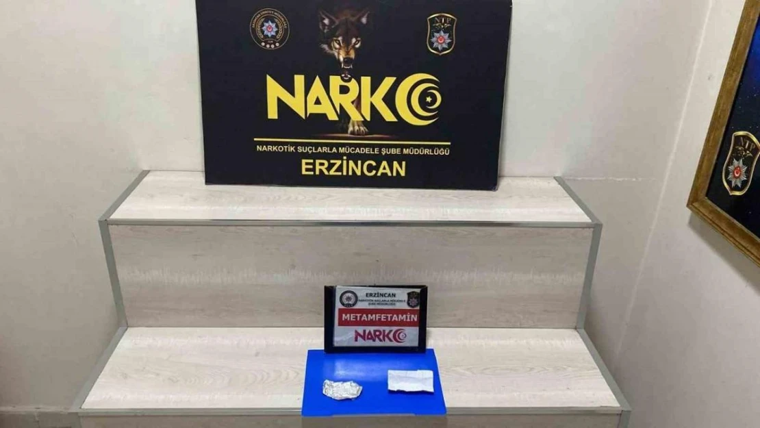 Erzincan'da uyuşturucu operasyonunda 2 kişi yakalandı