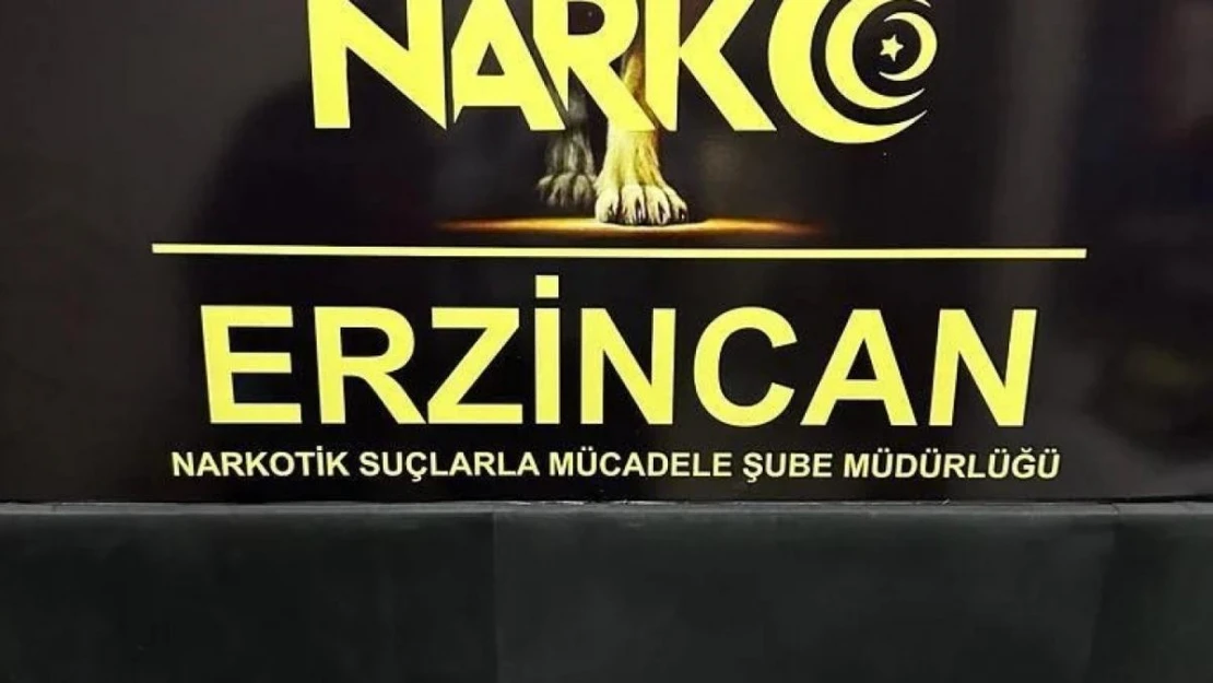 Erzincan'da uyuşturucu operasyonu: 4 gözaltı