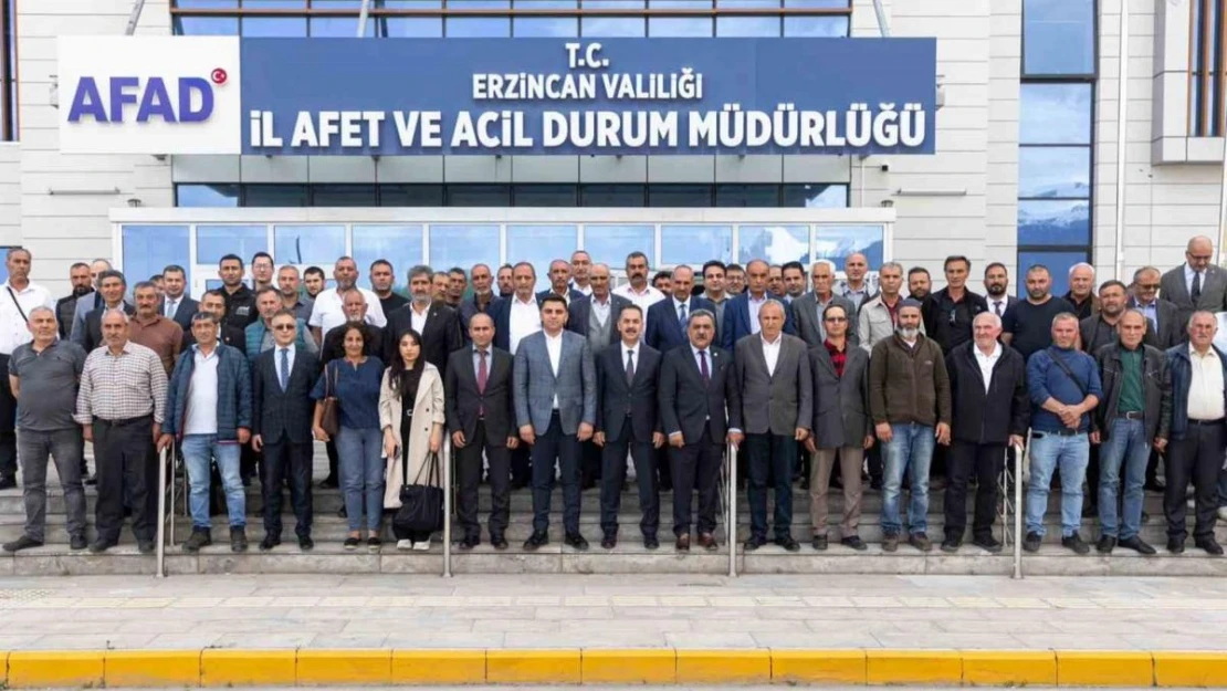 Erzincan Merkez İlçe Köyler Birliği Meclisi'nin olağan toplantısı yapıldı