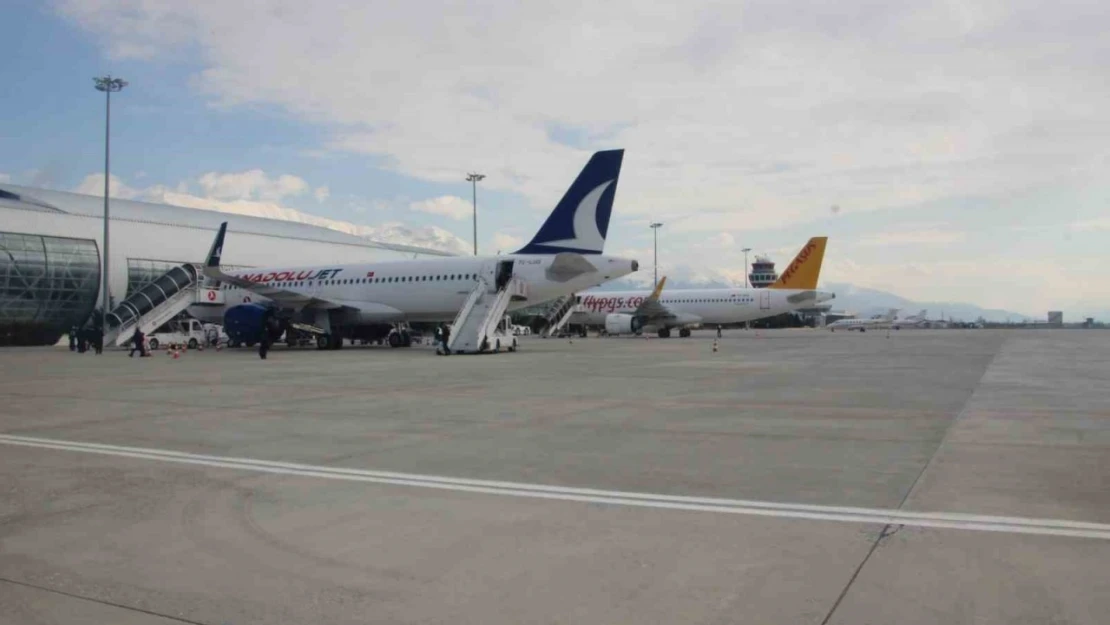Erzincan Yıldırım Akbulut Havalimanı'ndan şubat ayında 31 bin 82 yolcu faydalandı