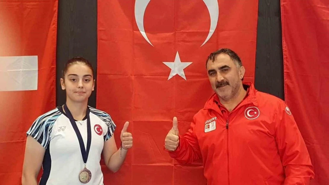 Erzincanlı badmintoncu Korkut, Avusturya'da 3'ncü oldu