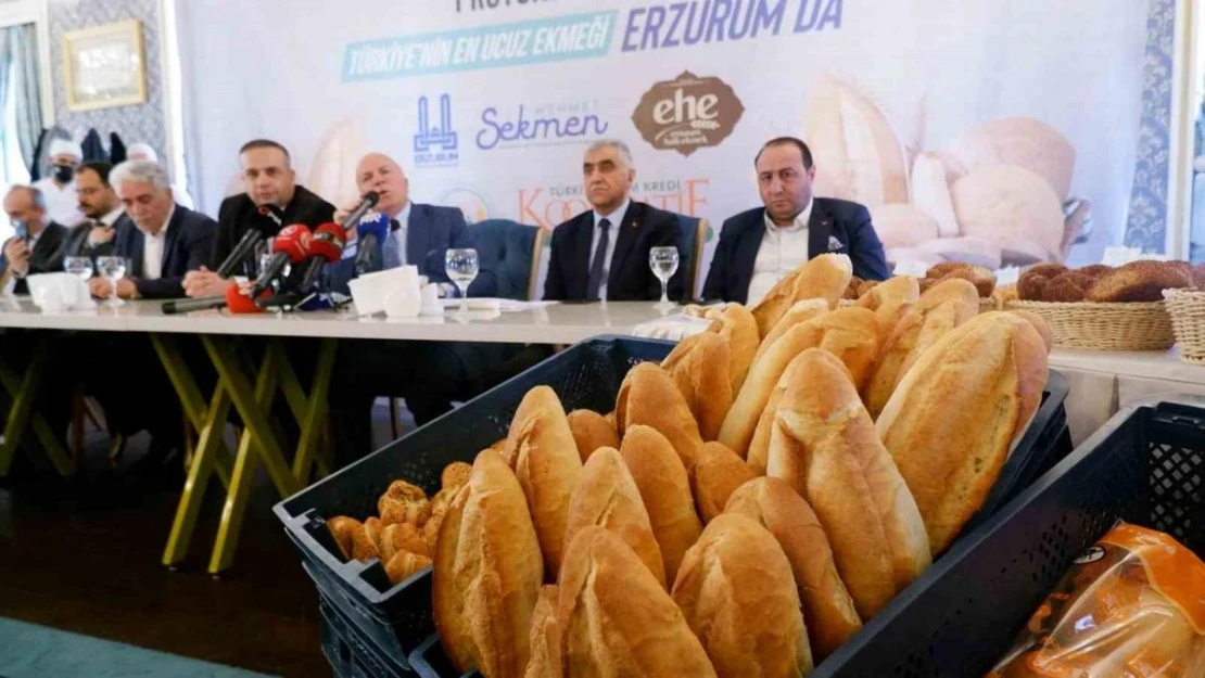 Erzurum Büyükşehir Belediyesi'nden halk ekmek atağı