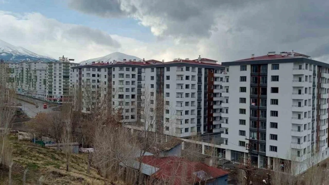 Erzurum'da bir ayda 851 konut satıldı