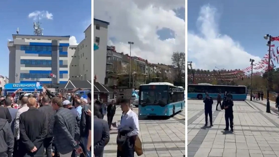 Erzurum'da CHP mitingi yine mi ertelenecek? Meydanda Allah'ü Ekber tekbirleri...