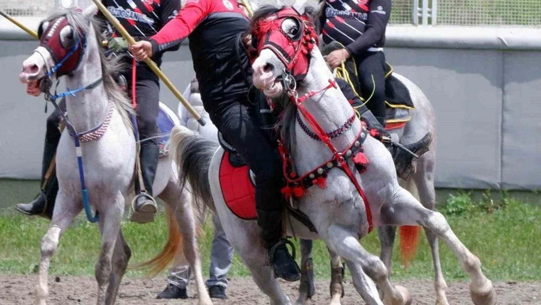 Erzurum'da cirit heyecanı