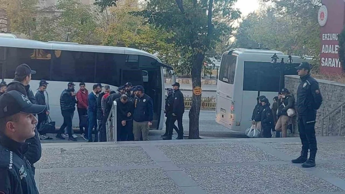 Erzurum'da dolandırıcılık operasyonu: 39 şüpheli tutuklandı