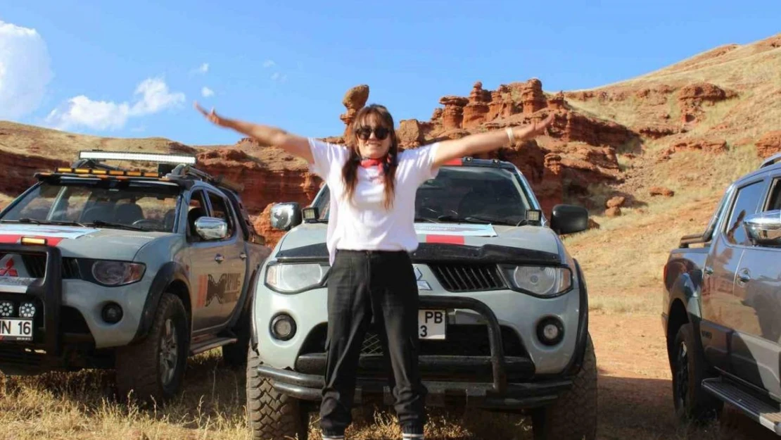 Erzurum'da kadınların off-road  heyecanı