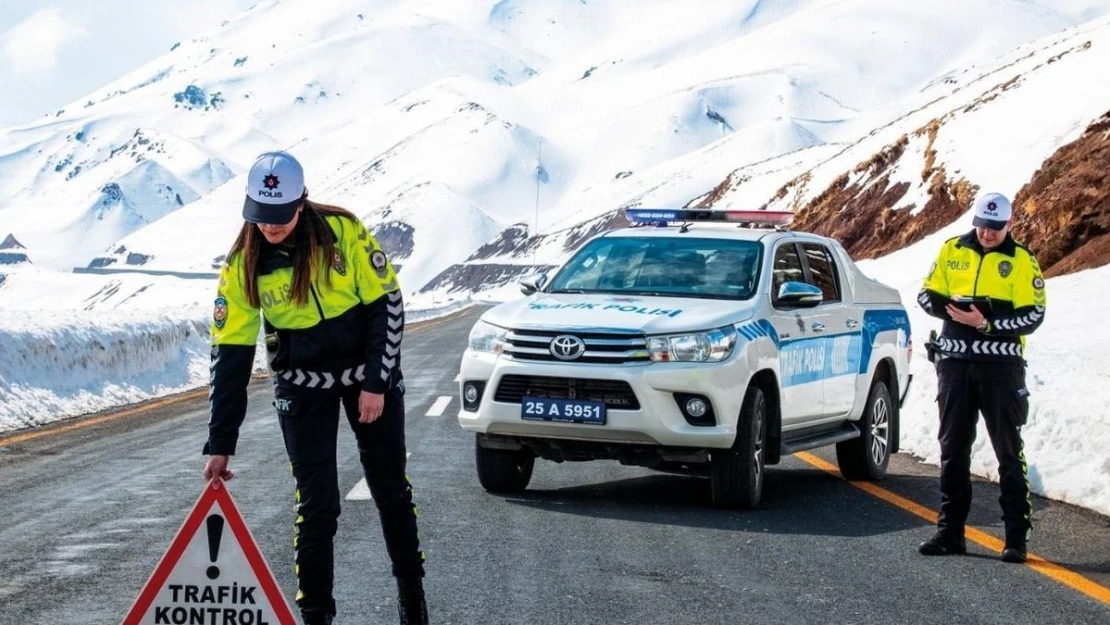 Erzurum'da kent merkezinde bir ayda 149 trafik kazası