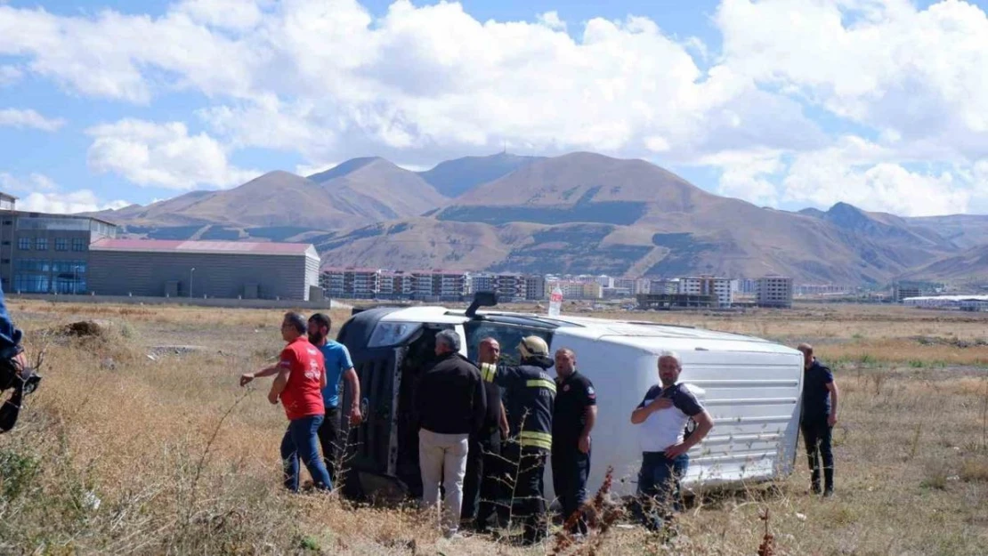 Erzurum'da trafik kazası: 1 yaralı