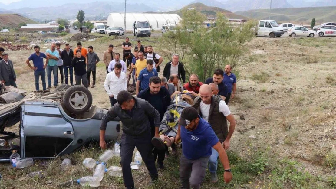 Erzurum'da trafik kazası: 3 yaralı