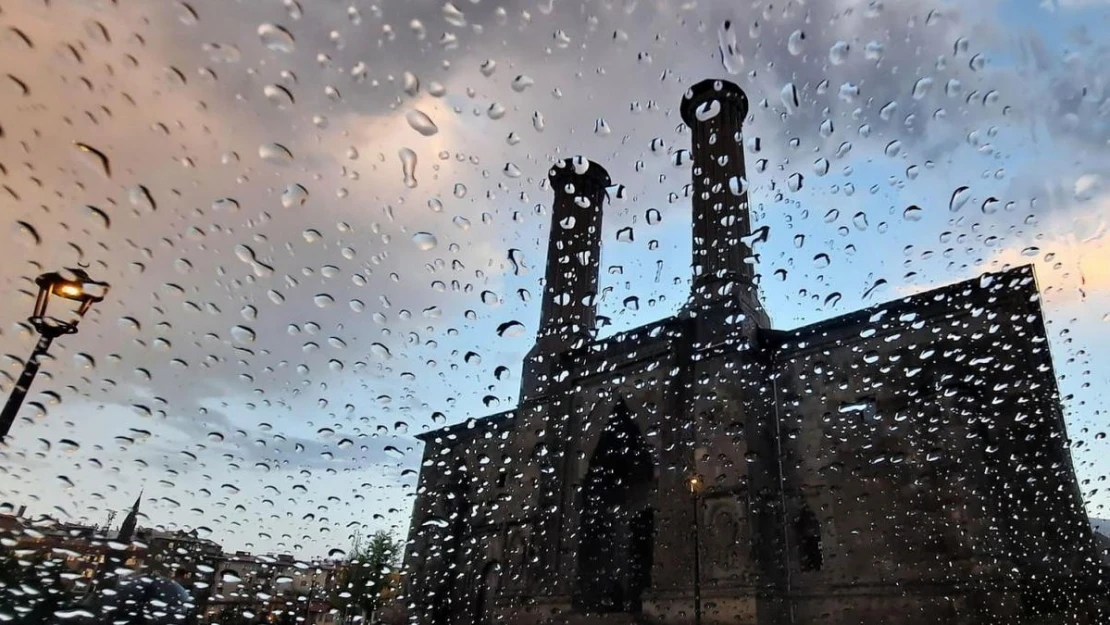 Erzurum'da yağışlar sürecek