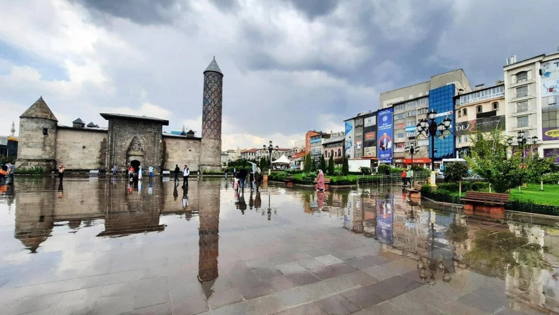 Erzurum için kuvvetli yağış uyarısı