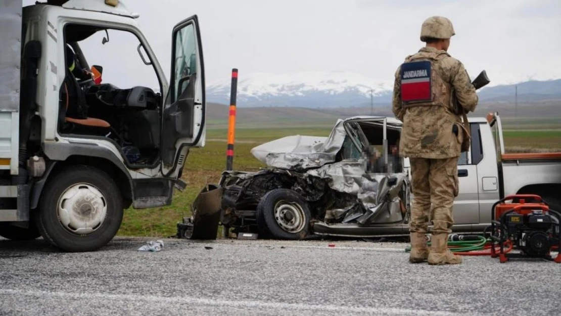 Erzurum jandarma bölgesinde bir ayda 20 trafik kazası