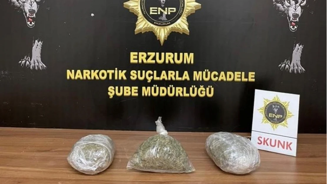 Erzurum polisinde zehir tacirlerine geçit yok